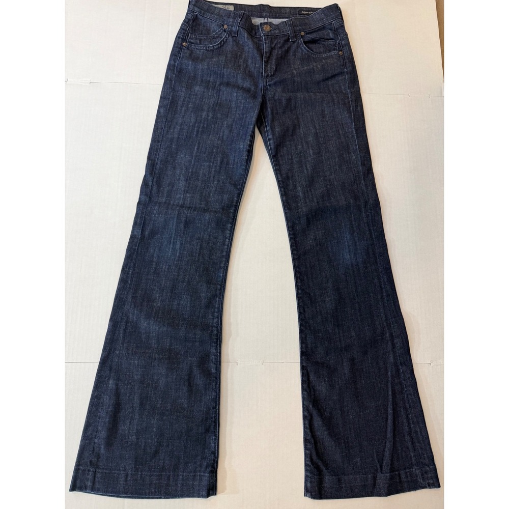 Citizens of Humanity 28 Wide Leg Jeans Made in USA Hutton 251 High Rise